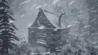 BRUTAL WINTER STORM SLEEP AID!  #snow  #snowstormsounds  #winter
