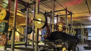 Reverse Grip Bench Press set 2/3 x 6 reps 110kg 