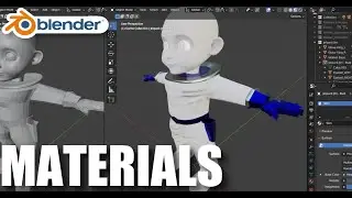 Blender Character Tutorial - Part 15 (Materials!)