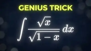 sqrt(x) over sqrt(1-x) integral