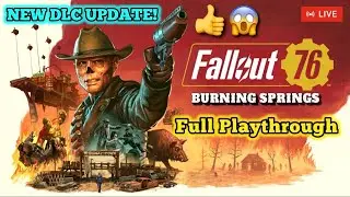 🔴 Fallout 76 - Story Mode (Full Game, Walkthrough, Gameplay) LIVE