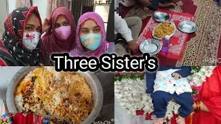 Family Vlog 🏠 Three Sister's Bond || #tasleemahmad