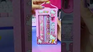 Hello Kitty Stationery Set Satisfying Unboxing ASMR 💟