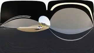 Coffs Harbour Bypass 360&deg; Drive through Shephards Lane tunnel - travelling north
