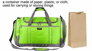 bag meaning
