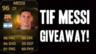 FIFA 15 THIRD INFORM MESSI GIVEAWAY FOR ALL CONSOLES! (CLOSED)