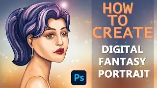 Digital Fantasy Portrait with Photoshop | Jayantha Arts