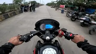 Office से निकल रहा हूं Ride पे | Pulsar 150 Twin Disk 2025 Model Ride🔥