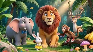 घमंड का अंत | शेर और जंगल की सच्ची कहानी | Kids Hindi Story