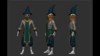 Zbrush 3D Character Sculpting Modeling