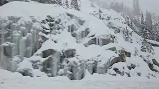 Hwy-3 BC East bound from Salmo BC Dec/24/2025 Christmas eve - Sutti payi