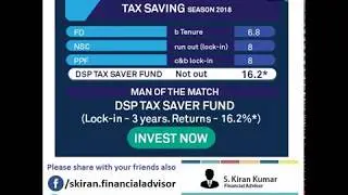 DSP Tax Saver | Launch Date: Jan 18, 2007 | Return since Launch: 13.50%