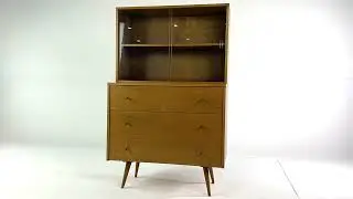 Paul McCobb for Planner Group Mid Century Cabinet and Hutch
