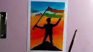 Republic day drawing easy || 26th January drawing || Happy republic day || Independence day drawing 