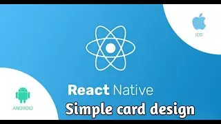 How to Design Card in React Native.📱|| Code With Shihab.