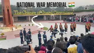 National War Memorial | Change of Guard Ceremony | India | 4K | Shot on iPhone
