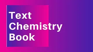 Text Chemistry Book
