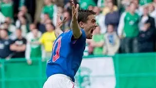 Novo scores title winning goal versus Hibernian