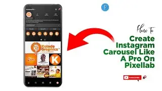 Unleash Your Creativity: How to Create Instagram Seamless Carousel Logo with Pixellab! #pixellab