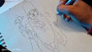 How to Draw Tirupati Balaji Outline Step by Step | Easy Drawing Tutorial