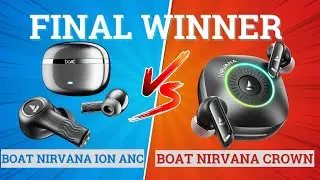 Boat Nirvana Crown vs boAt Nirvana Ion ANC⚡ Full Comparison ⚡Best for Music, Bass & Gaming 🔥