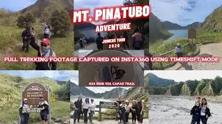 MT PINATUBO ADVENTURE JOINERS TOUR | FULL TREKKING FOOTAGE CAPTURED ON INSTA360 USING TIMESHIFT MODE