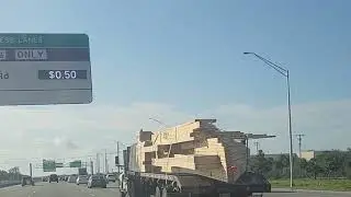 Flatbed Shipping Building Supplies &ndash; South Florida   Oversized Load Escort Video