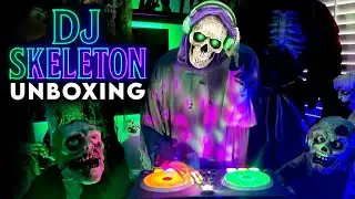 The Ultimate Halloween DJ &ndash; Lowe&rsquo;s DJ Skeleton Animatronic Unboxing