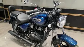 All New 2025 Royal Enfield Meteor 350 - Stellar Marine Blue