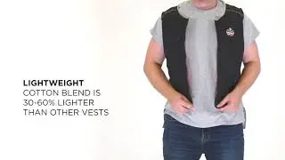 Ergodyne's Lightweight Cooling Vest that Offers Instant Cooling Relief for Hours