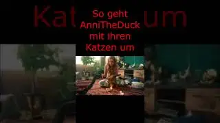 This is how Anni The Duck treats her cats😱😭#reved #annitheduck