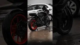 Pulsar RS 200 modified 🖤👀 | RS 200 black modified #rs200 #rs200lovers #rs200modification