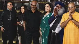 Rajinikanth, Jethalal aka Dilip Joshi, Sadhguru, Gaur Gopal Das at Nita Ambani's NMACC Launch