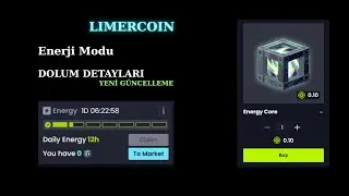Limercoin  ( YENİ G&Uuml;NCELLEME ) Enerji Modeli Getirildi - Detaylı İnceliyoruz #kripto #yatırım #doge