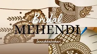 ICONIC MEHENDI DESIGN FOR INDIAN BRIDAL || LATEST MEHENDI DESIGN || @ianushkakeshari