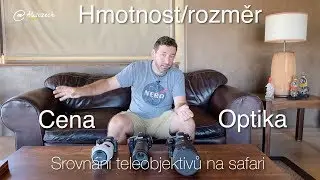 Srovnání teleobjektivů Sigma, Tamron a Sony na safari [4K] (Alisczech vol. 259)