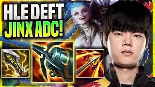 DEFT BRINGS BACK HIS ICONIC JINX! - HLE Deft Plays Jinx ADC vs Samira! | Season 11