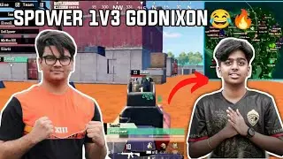 Spower Vs Team Godnixon 🇮🇳😂🔥 Spower 1 vs 3 Godnixon Team ❤️ Spower On Fire