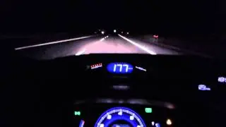 Honda Civic 8g 1.8 i-VTEC Sport 0-200 acceleration