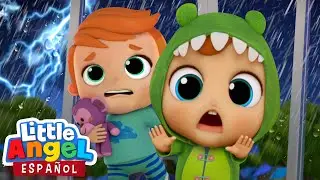 ¡Tormenta Vete Ya! ⛈️ | Canciones Infantiles de Bebé Juan | Little Angel Español