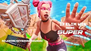 [NEW] 17 BOMB in Fortnite! | Fortnite keyboard and mouse ASMR sounds | mind relaxing ASMR for sleep