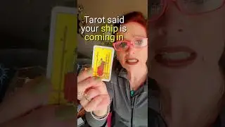 Tiny Tarot: 🚢 ⚓️ 🛳 #lowkeymagickal #crystinasmart #tarot #tarotreading #tinytarot #tarotcardreading