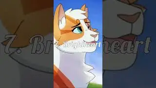 My top 10 favorite Warrior Cats characters