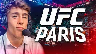Je suis commentateur à l'UFC PARIS !