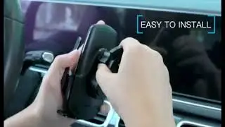 NOYMI Car Mobile Holder Charger ,Smart Sensor Car Wireless Charger Mount Fast Wireless Charging