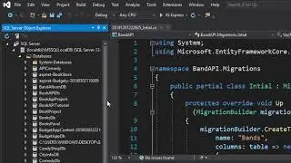 RESTful API with ASP.NET Core 3.0 - 20/50 - Creating Database