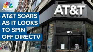AT&T soars as it looks to spin off DirecTV