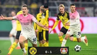 Borussia Dortmund vs Bayer Leverkusen 0-1 DFB Cup highlights 2025