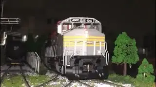 Iowa Northern Railway Unit On the HO Layout