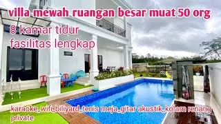 villa tamaria 1 puncak cisarua bogor|villa mewah muat 50 org